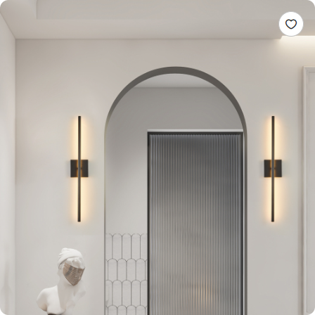 28 2 Pack Modern LED Wall Sconce