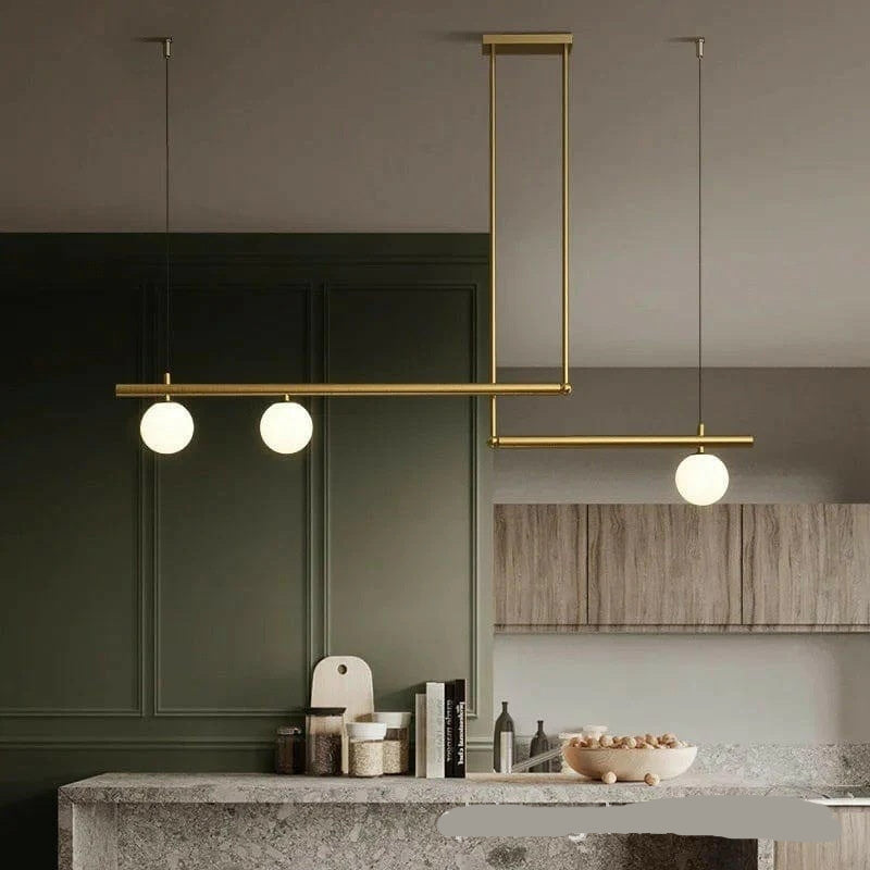 Nordic Modern Restaurant Long Pendant Light A Unique