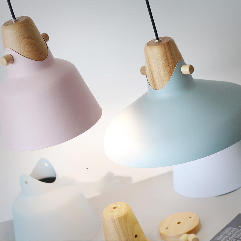 Modern sphere pendant light minimalist warm bedroom